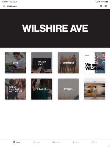 Wilshire Ave Church app screenshot 3