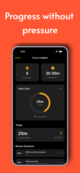 Pomodoro Task Manager & Widget Screenshot 6 of 7