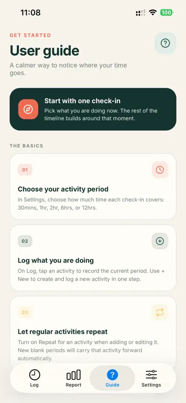 Easy Time Tracker: One Tap screenshot 4 of 5