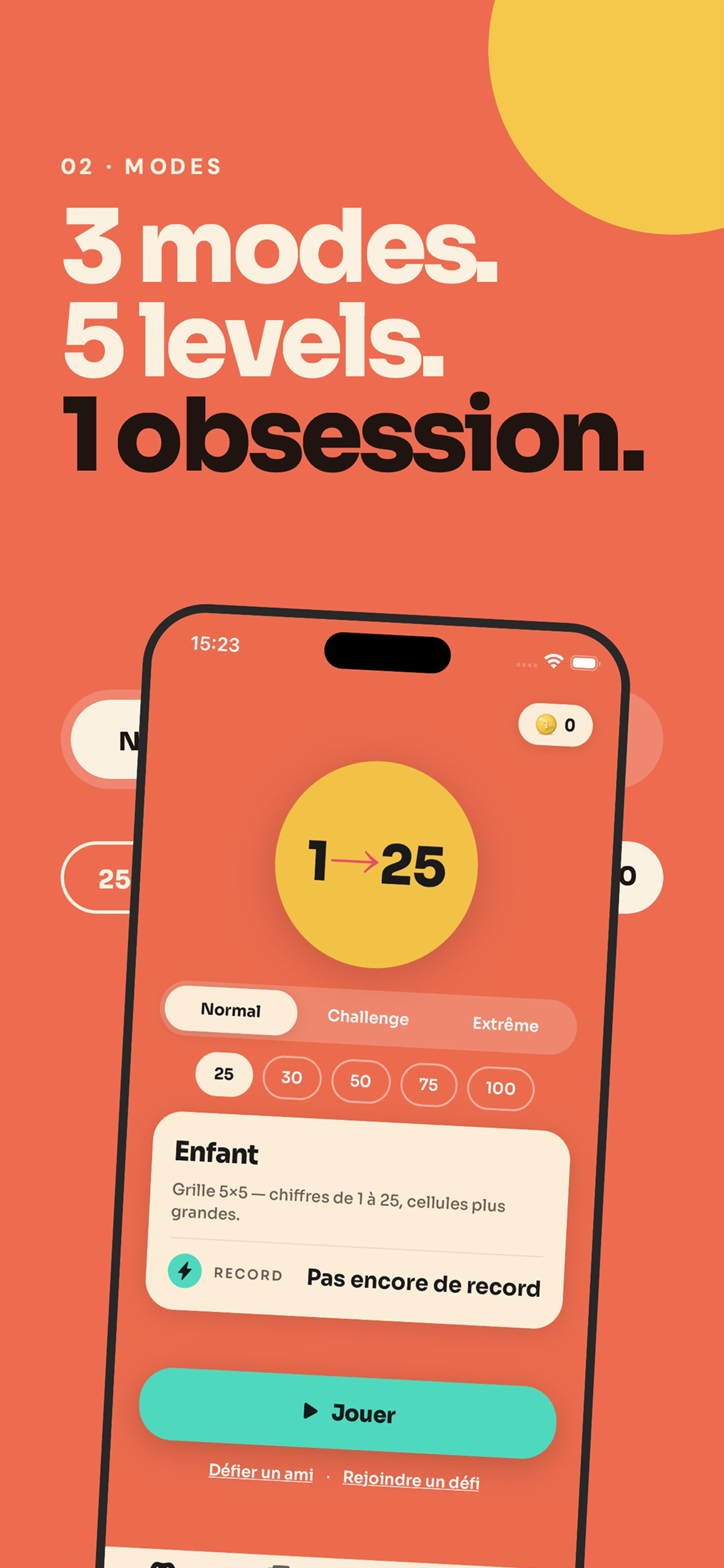 Tap 1-100 : Tap Numbers