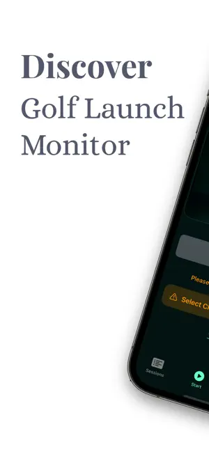 Golf Launch Monitor screenshot 1