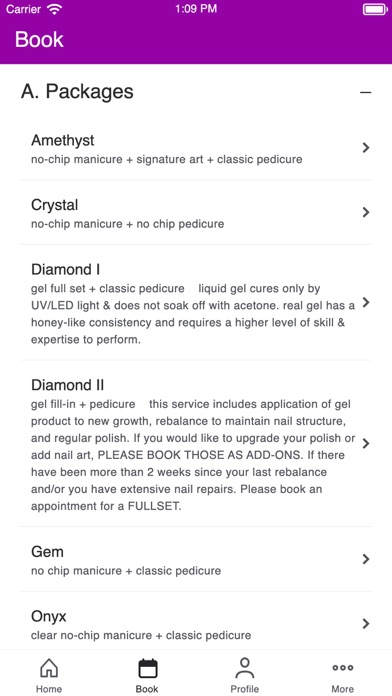 A Polished Work Nail Spa Screenshot