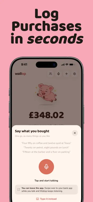 Wallop - Budget Tracker screenshot 3 of 8