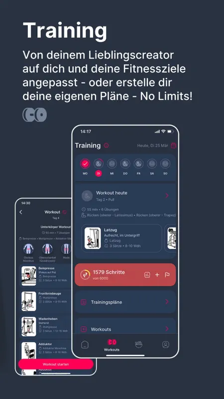 GYMKY - Fitness & KI Ernährung screenshot 3 of 8