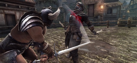 Fight Legends: Sword Fighting - Witness the visceral impact of real-time combat animations and the detailed character models that bring each duel to life.
