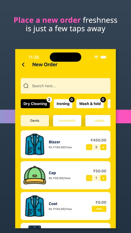 Freshmart Laundry Dryclean screenshot-3