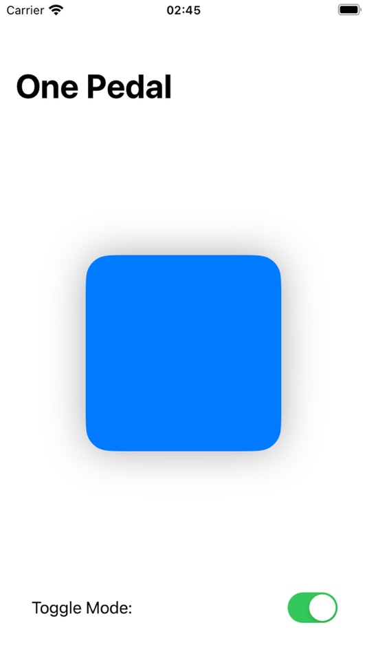 #2. One Pedal (iOS) Von: 玉剑 向