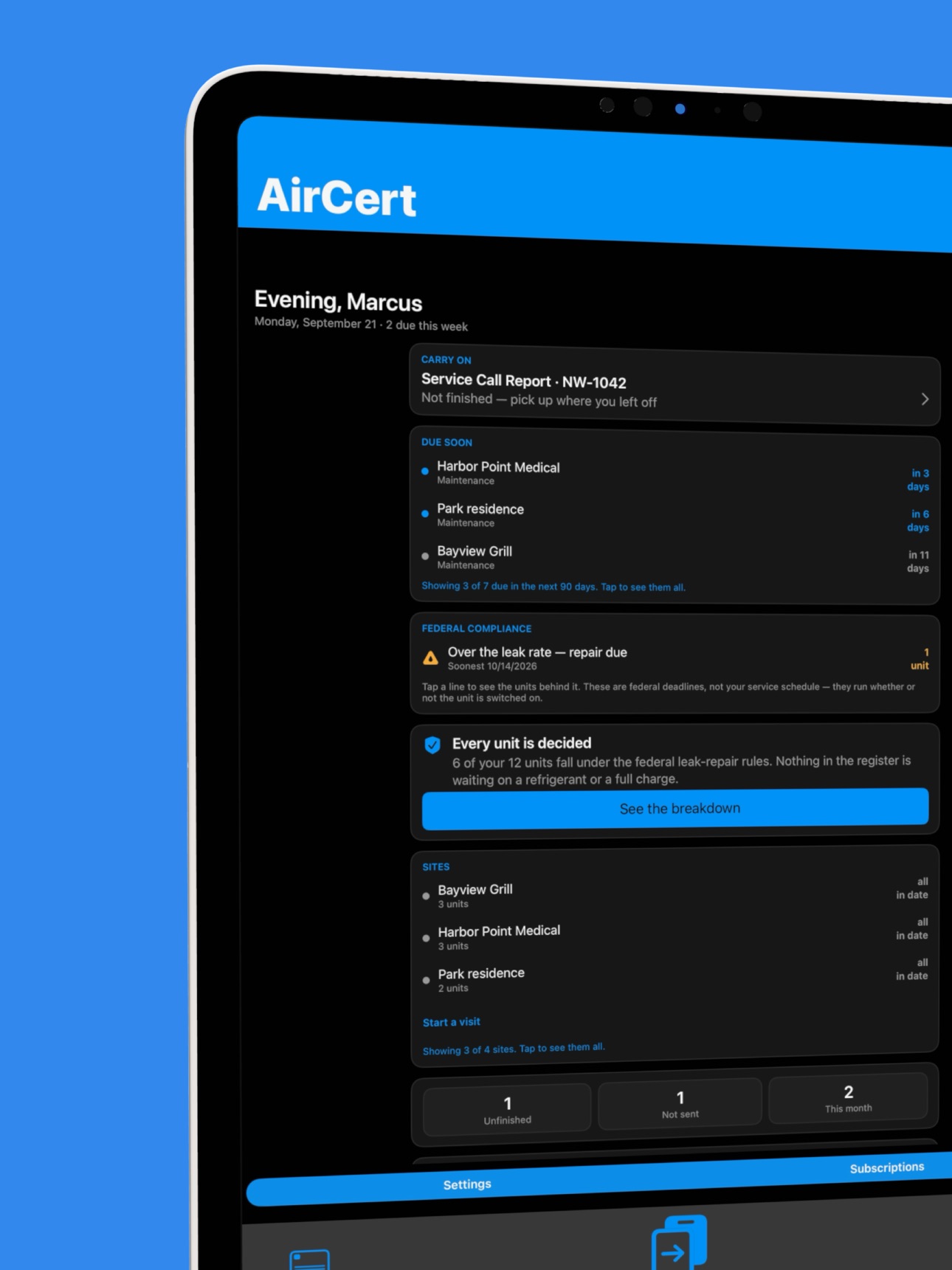 Screenshot 6 of AirCert: HVAC Service Records