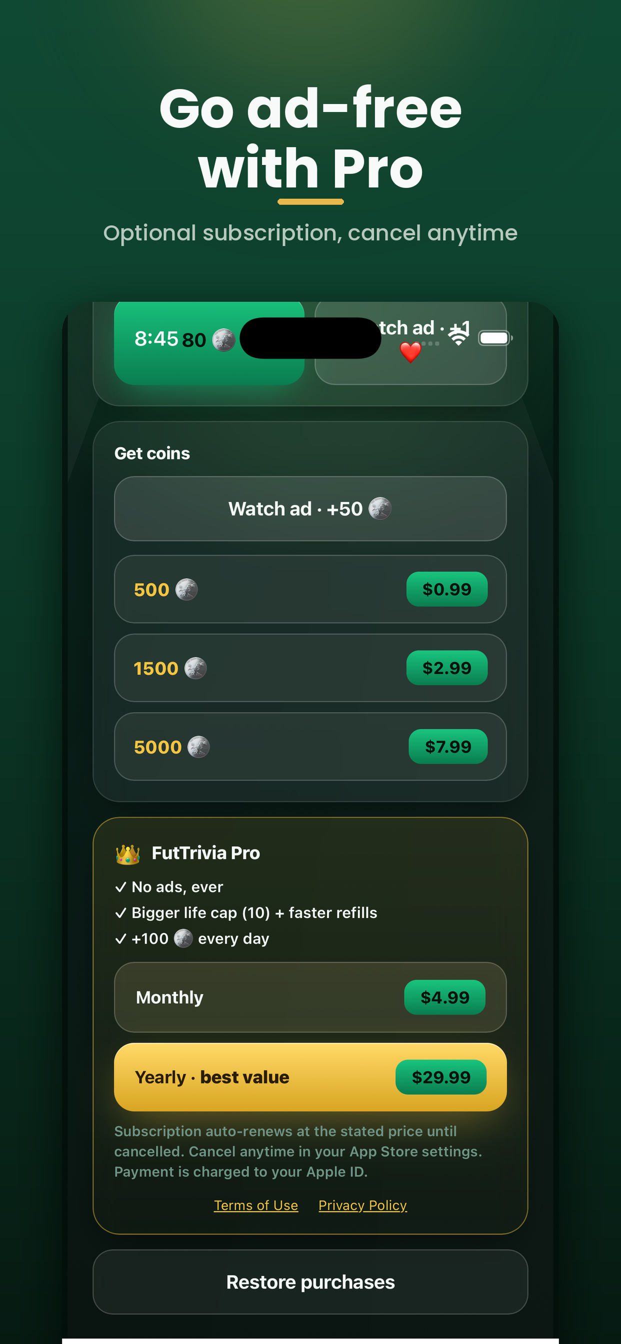 FutTrivia: Football Trivia screenshot 4