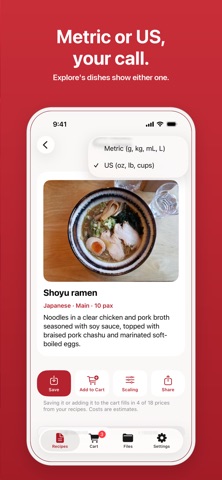 Ponda: Meal, Recipe, Scale screenshot 6