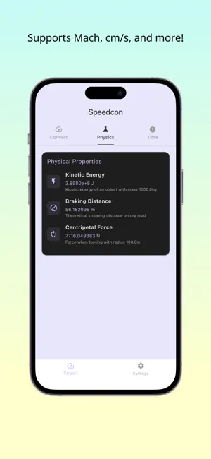 Speed Converter - Speedcon screenshot 2