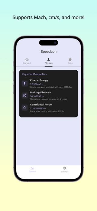 Speedcon - Speed Unit Conve... Screenshot 2 of 2