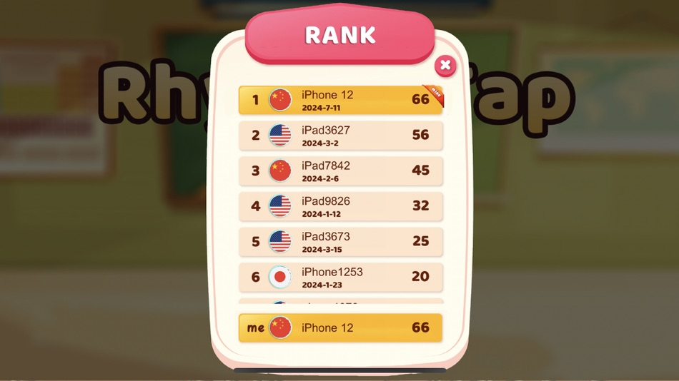 #3. Rhythm Tap (iOS) 게시자: Colin Shockley