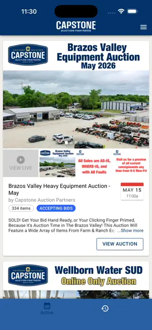 Capstone Auction Partners screenshot 1