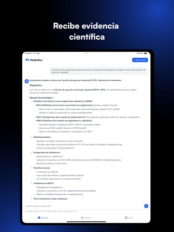 MedicFlow iPad screenshot