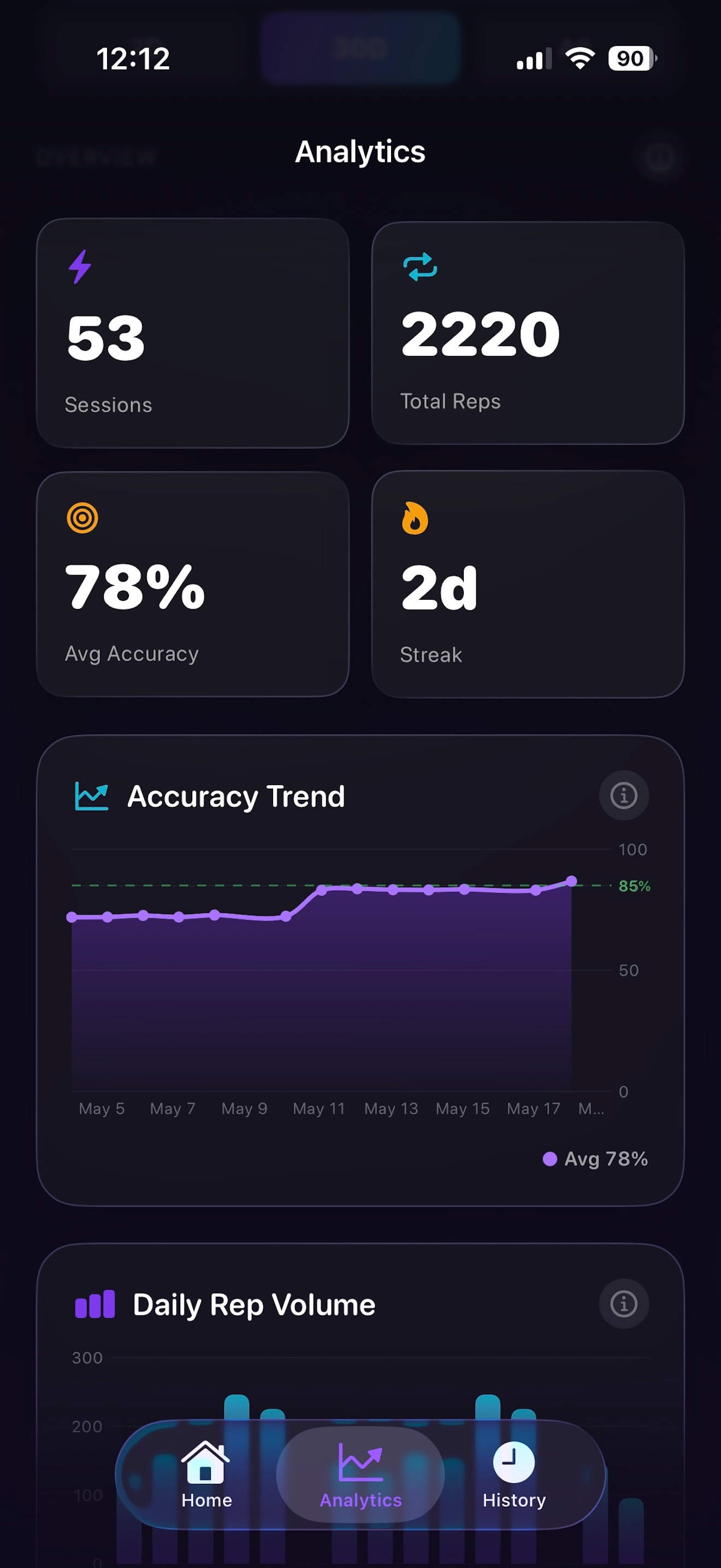 SnapRep - AI Workout Coach