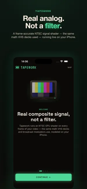 Tapework — Real VHS Video screenshot 1