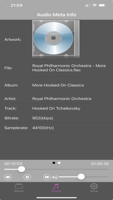 MusicFans iPhone screenshot 2 - Music app