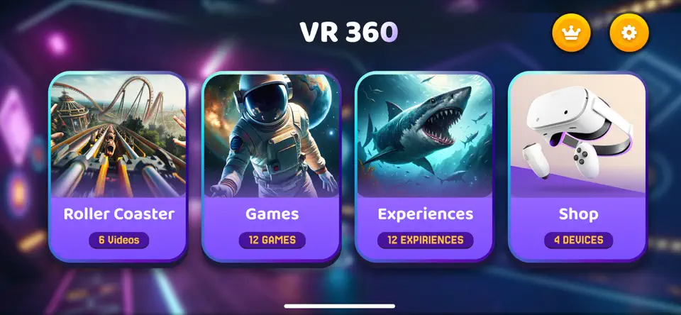 Скриншот VR Virtual Reality 360° на iPhone 4