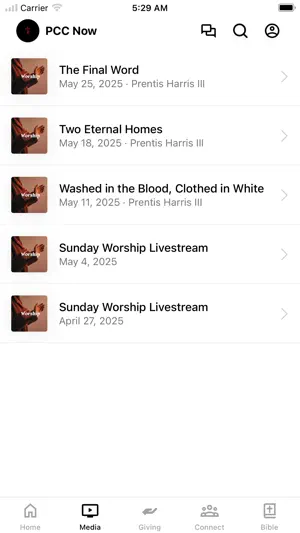 Prospect Community Church screenshot 2