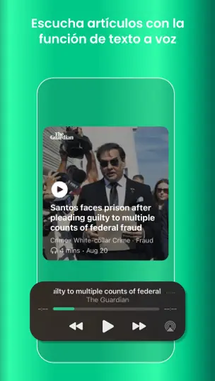 Captura de pantalla de PressReader: Noticias Y Prensa en iPhone 7