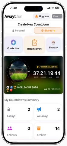 Awayt: World Cup 2026 screenshot