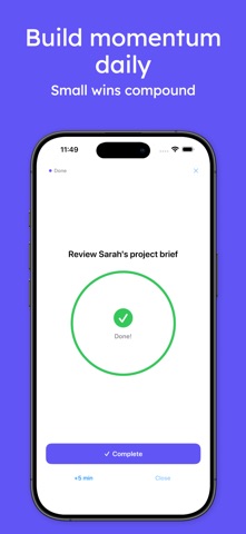 Klaro: Top 3 Tasks Daily Screenshot 5 of 5