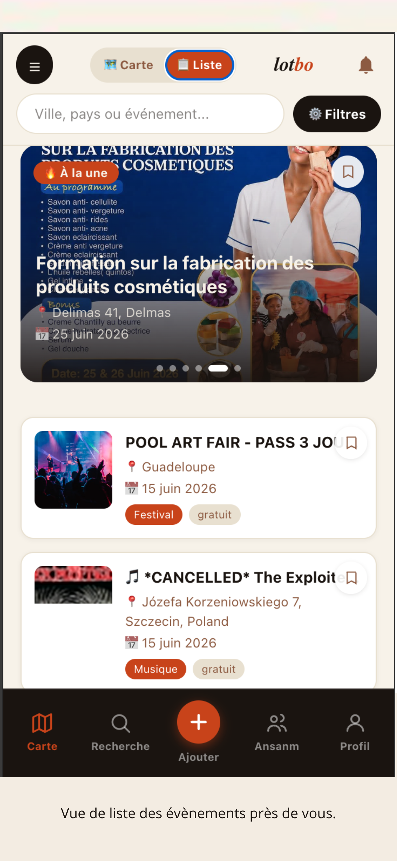 LOTBO - Local Events screenshot 4