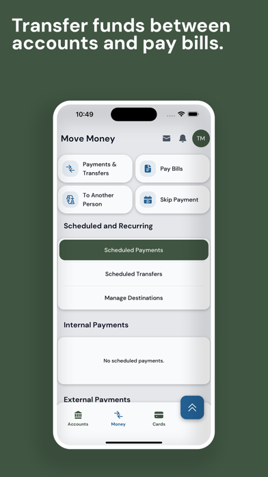 St. Francis CU Mobile Banking Screenshot