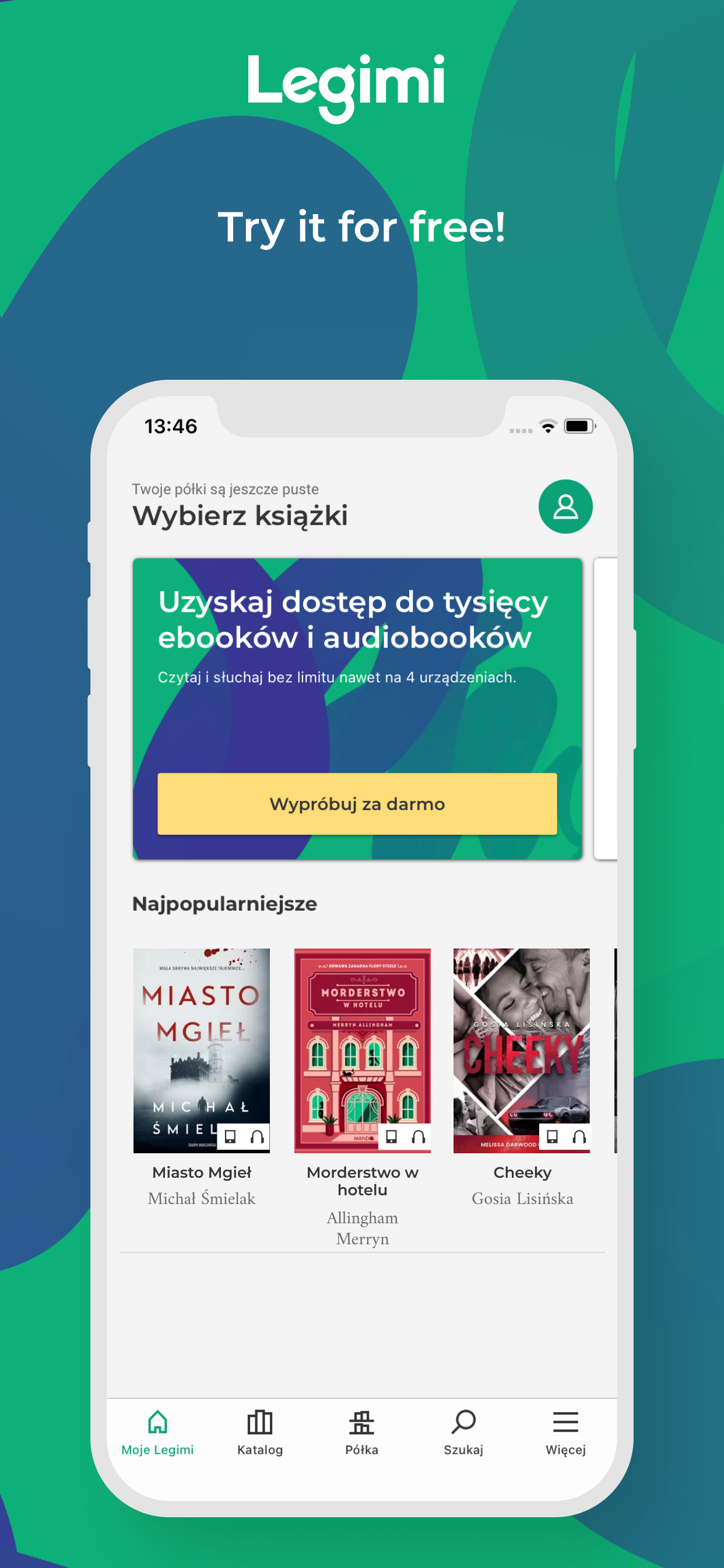 Legimi - ebooks and audiobooks