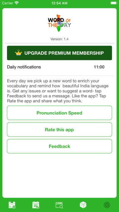 India Word of the Day Screenshot