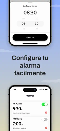 Captura de pantalla de WonUp: Despertador Y Misiones en iPhone 3