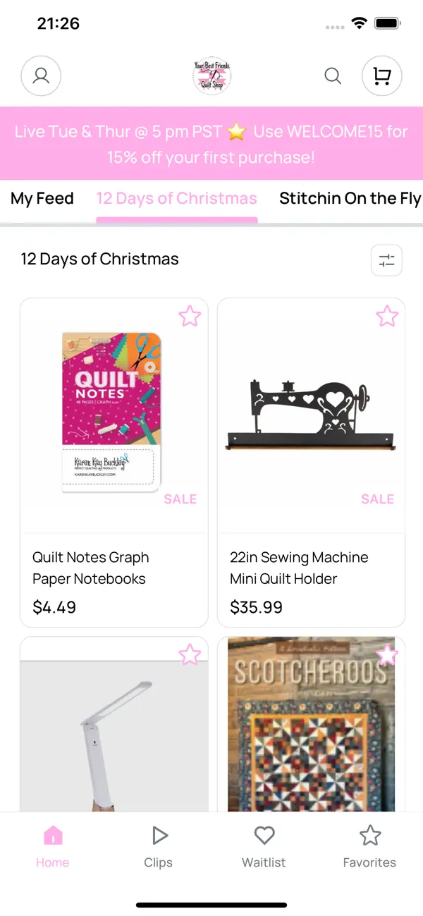 Screenshot #1 pour Your Best Friends Quilt Shop