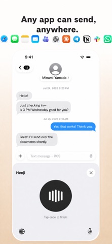 Henji - AI Reply Keyboard Screenshot 2 of 9