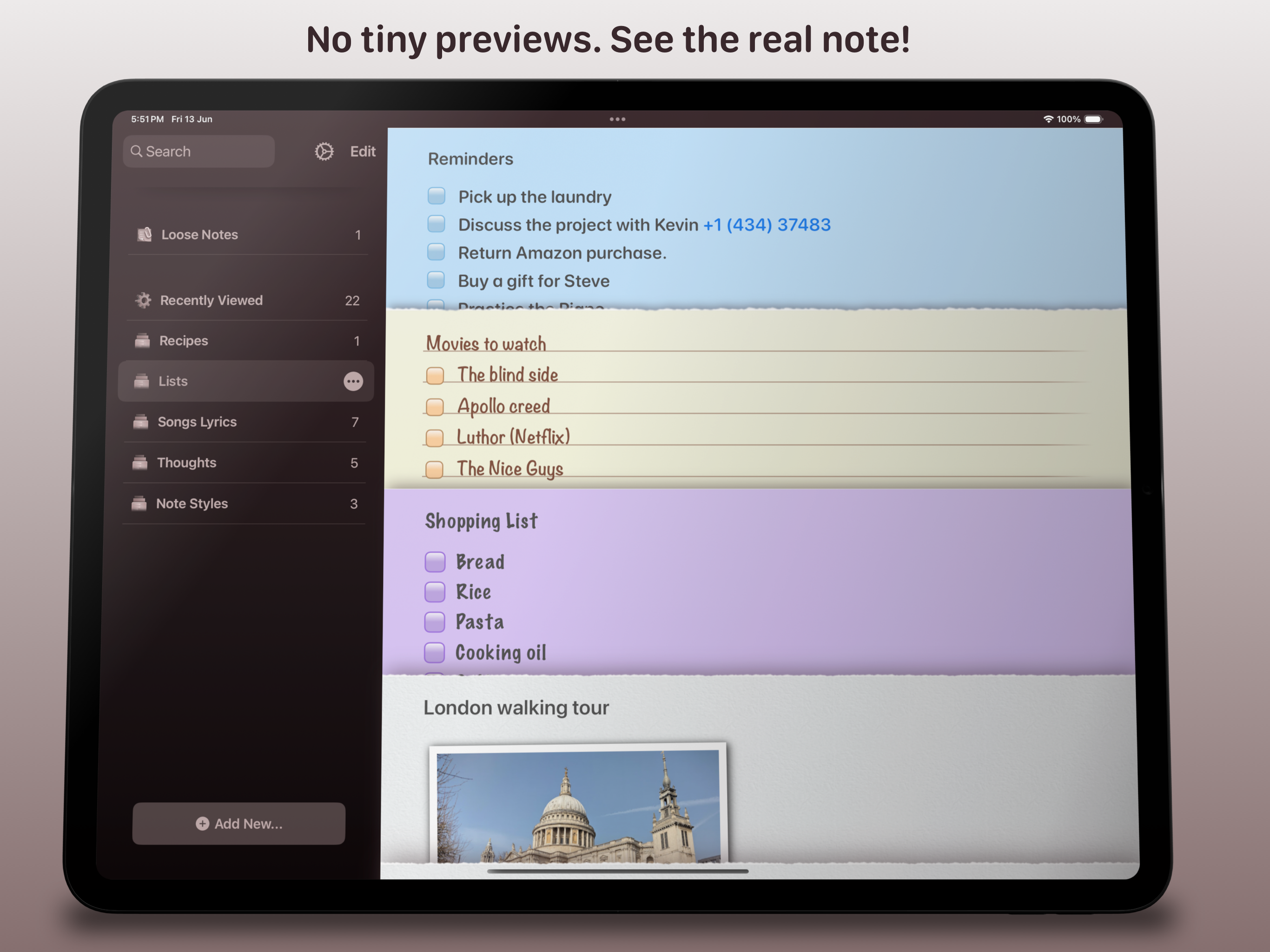 NeatNotes : Notes and lists screenshot 10