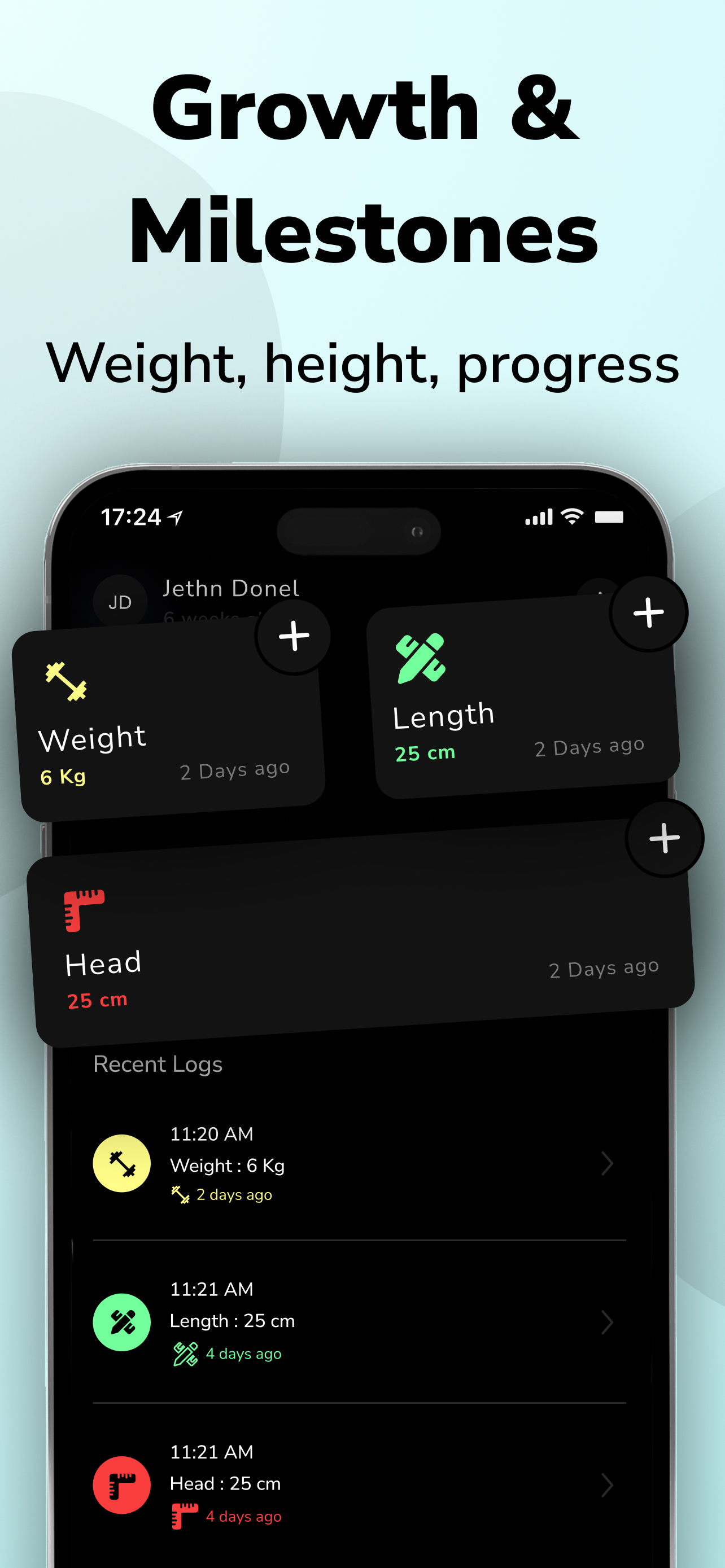 Newborn Baby Tracker - BabyQ