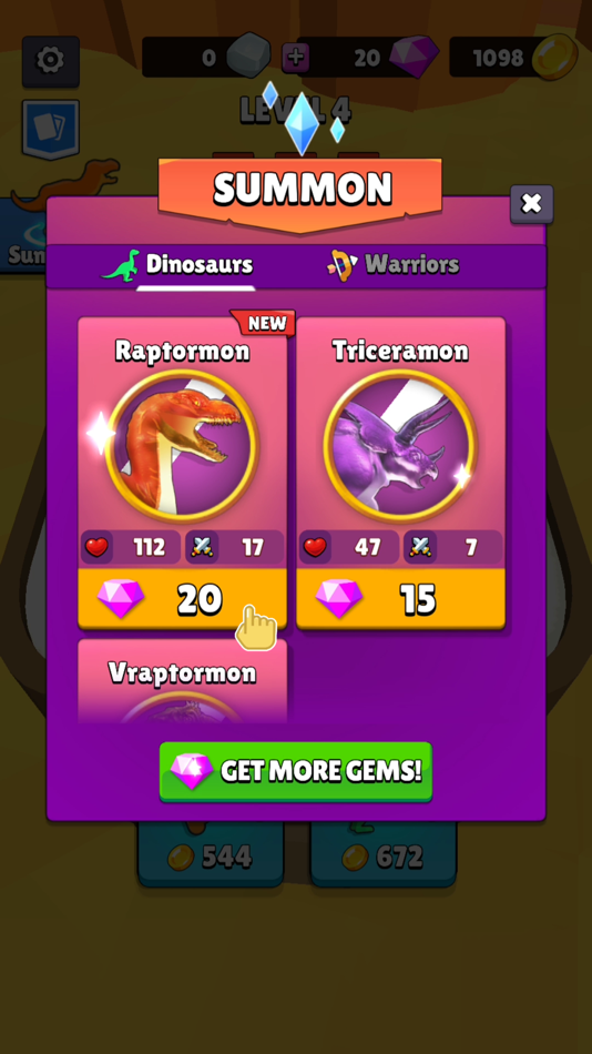 #5. Merge & Fight - Dinosaur Game (iOS) 由: HOMA GAMES