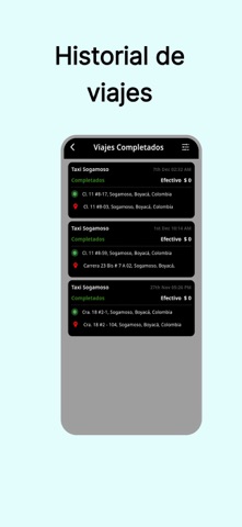 Transoga App screenshot