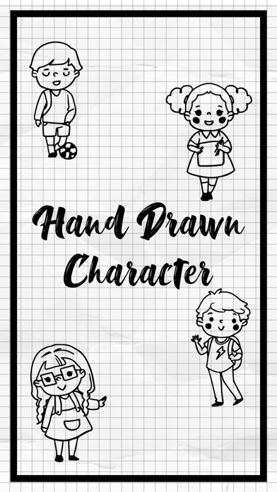 Screenshot #1 pour Hand Drawn Character