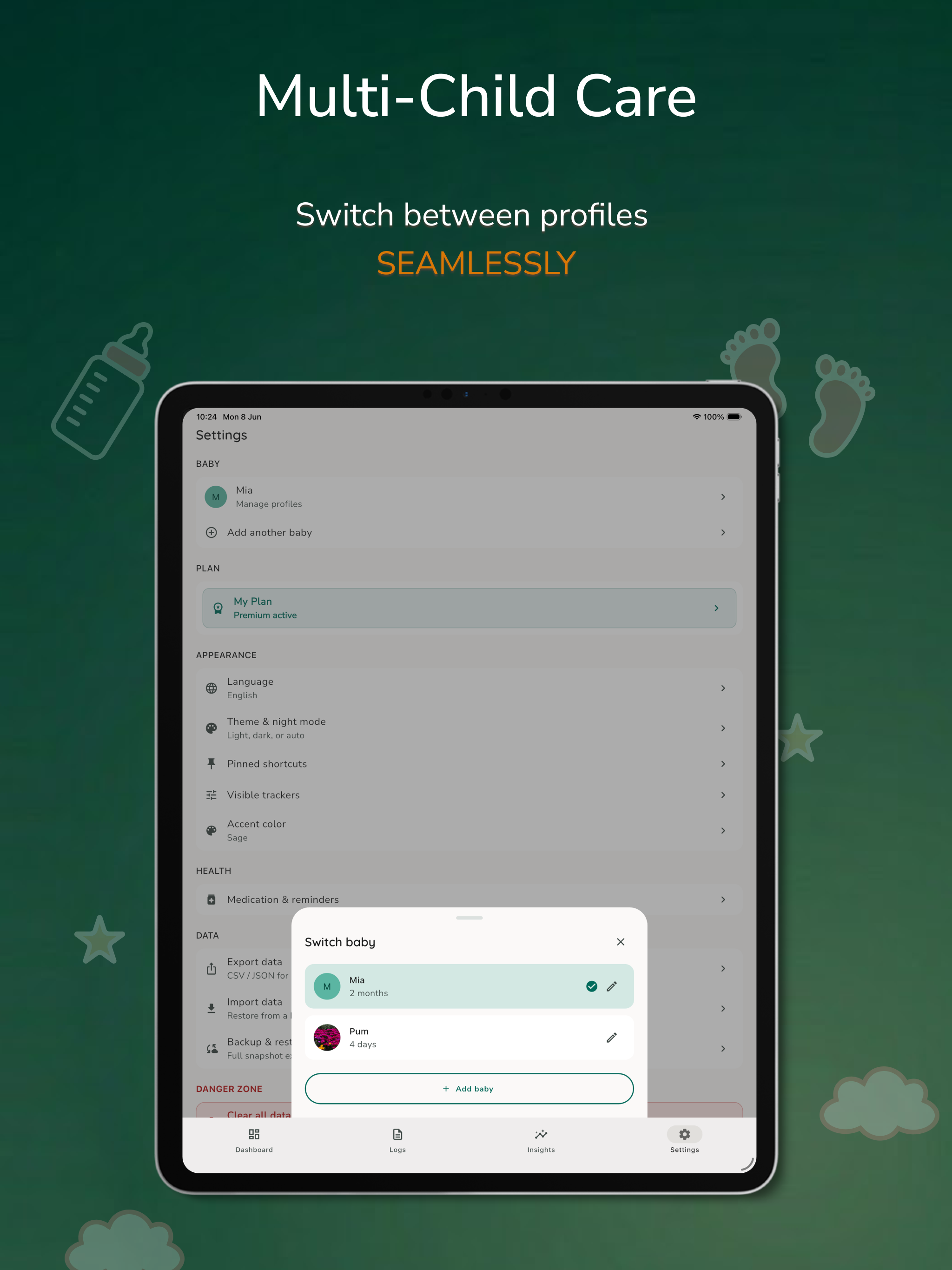 PumBaby - Baby Tracker screenshot 14