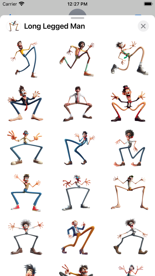 #1. Long Legged Man (iOS) Podle: Paul Scott