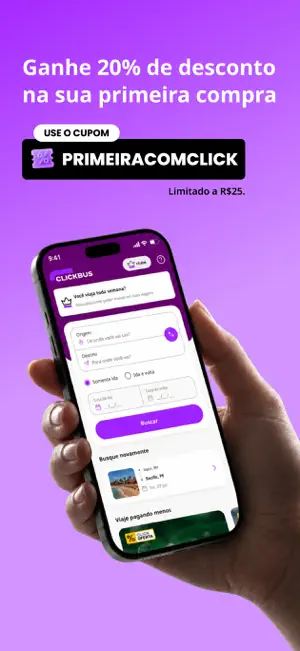 ClickBus - Passagens de Ônibus screenshot 1