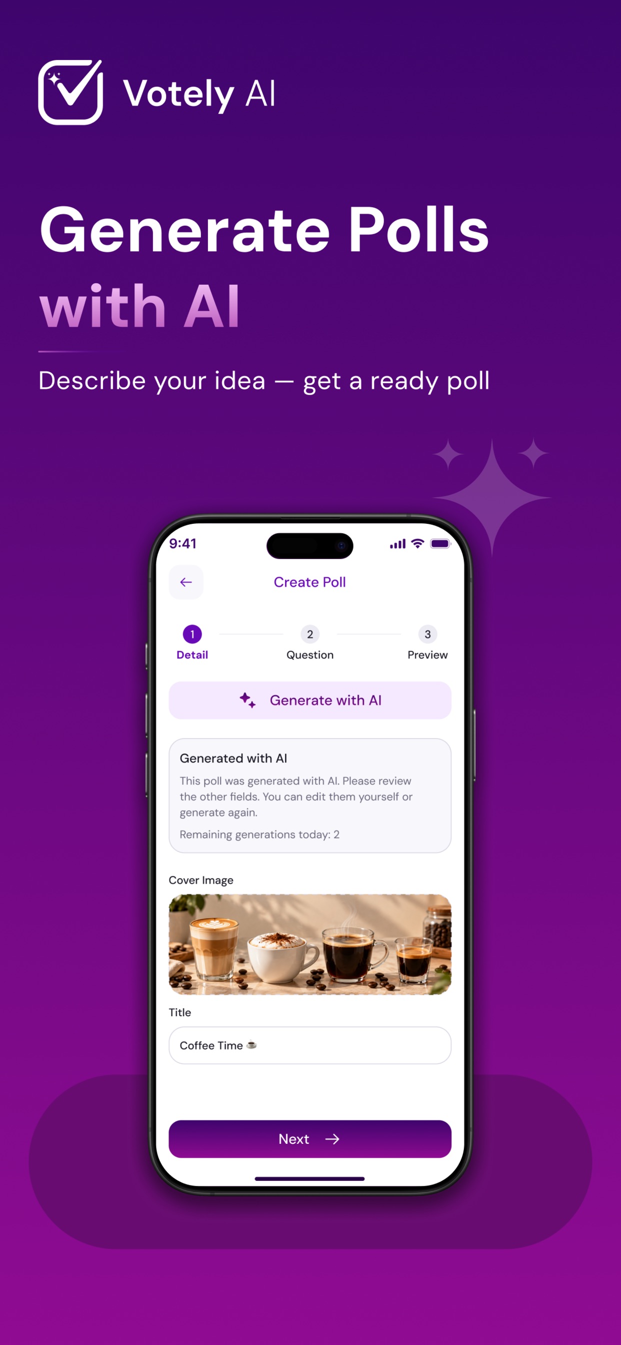 Screenshot 3 of Votely AI