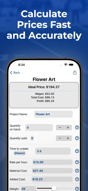Craft Pricing Assistant Pro screenshot 2