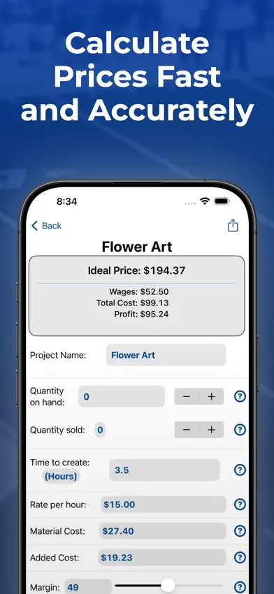 Craft Pricing Assistant Pro screenshot 2