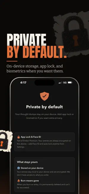 Rant & Private Burn Journal screenshot 2
