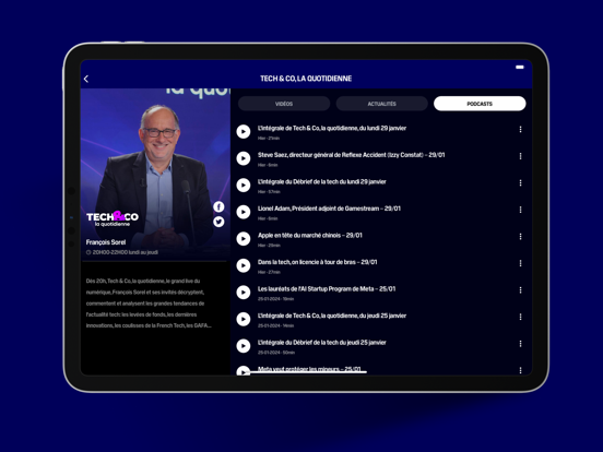 BFM Business: news éco, bourse iPad screenshot 5 - News app