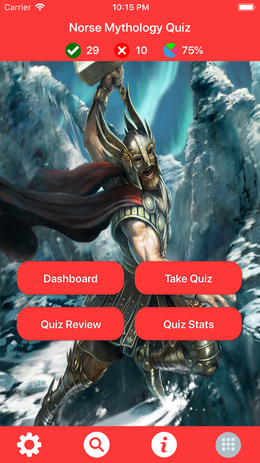 #1. Norse Myths & Gods Trivia (iOS) 来自: Gulsen CAKIR