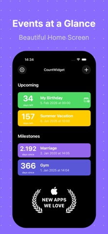 Countdown Widget – CountWidget Screenshot 2 of 4