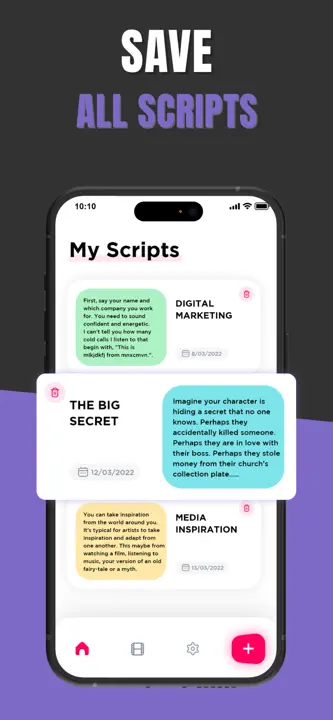 Teleprompter－Read script : capture d’écran 4 sur 4